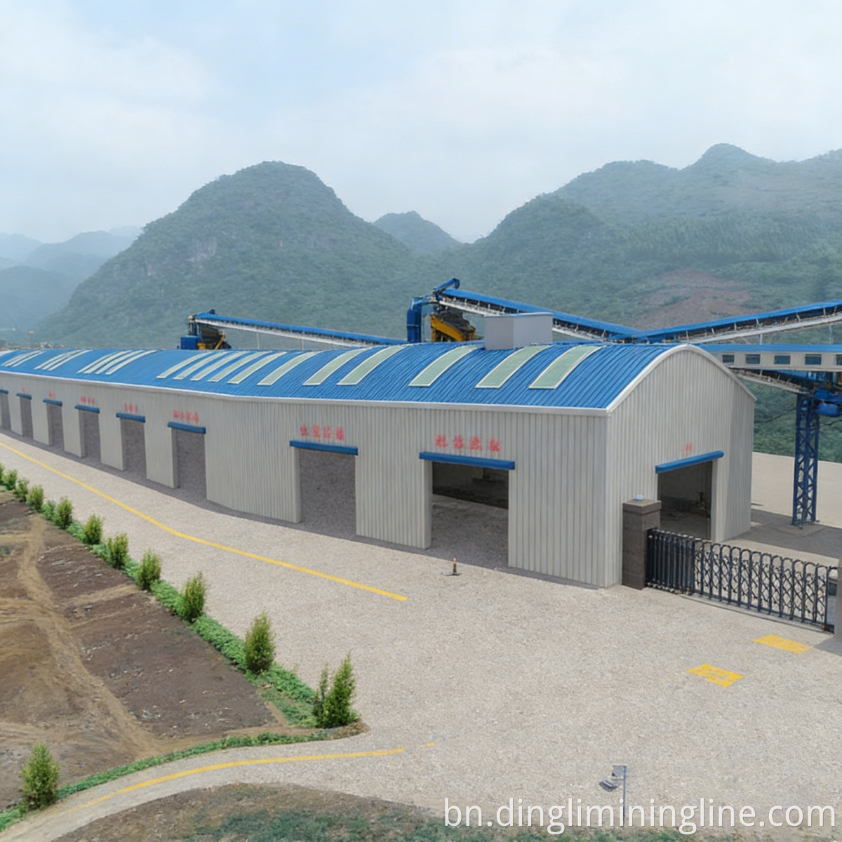 165th Stable-Run Stone Processing Line